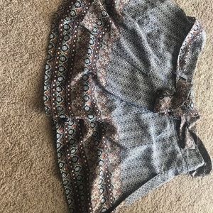 Flowy printed shorts from Forever 21